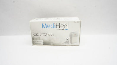 Medicore 1003 MediHeel Micro-Preemie White 0.65mm depth - Box of 50 (x)